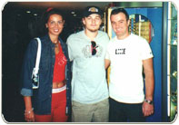 Gruppo Extraball - Leonardo Di Caprio a Extraball